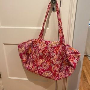 large vera bradley duffle bag